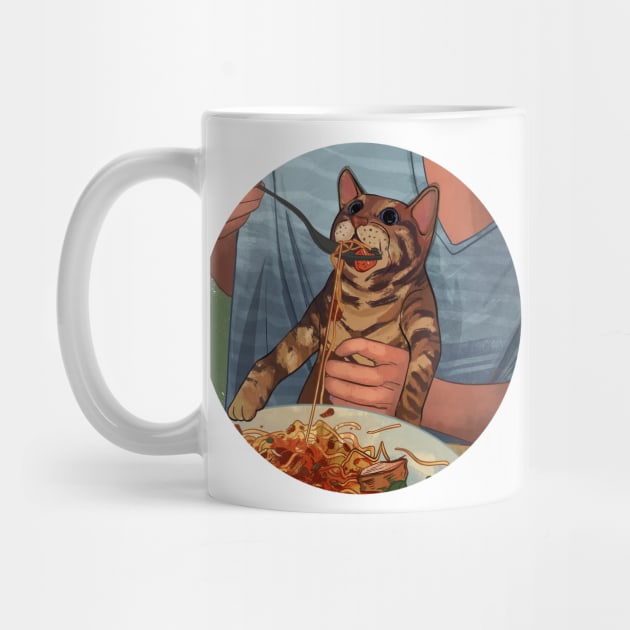 Spaghetti Cat by Catwheezie